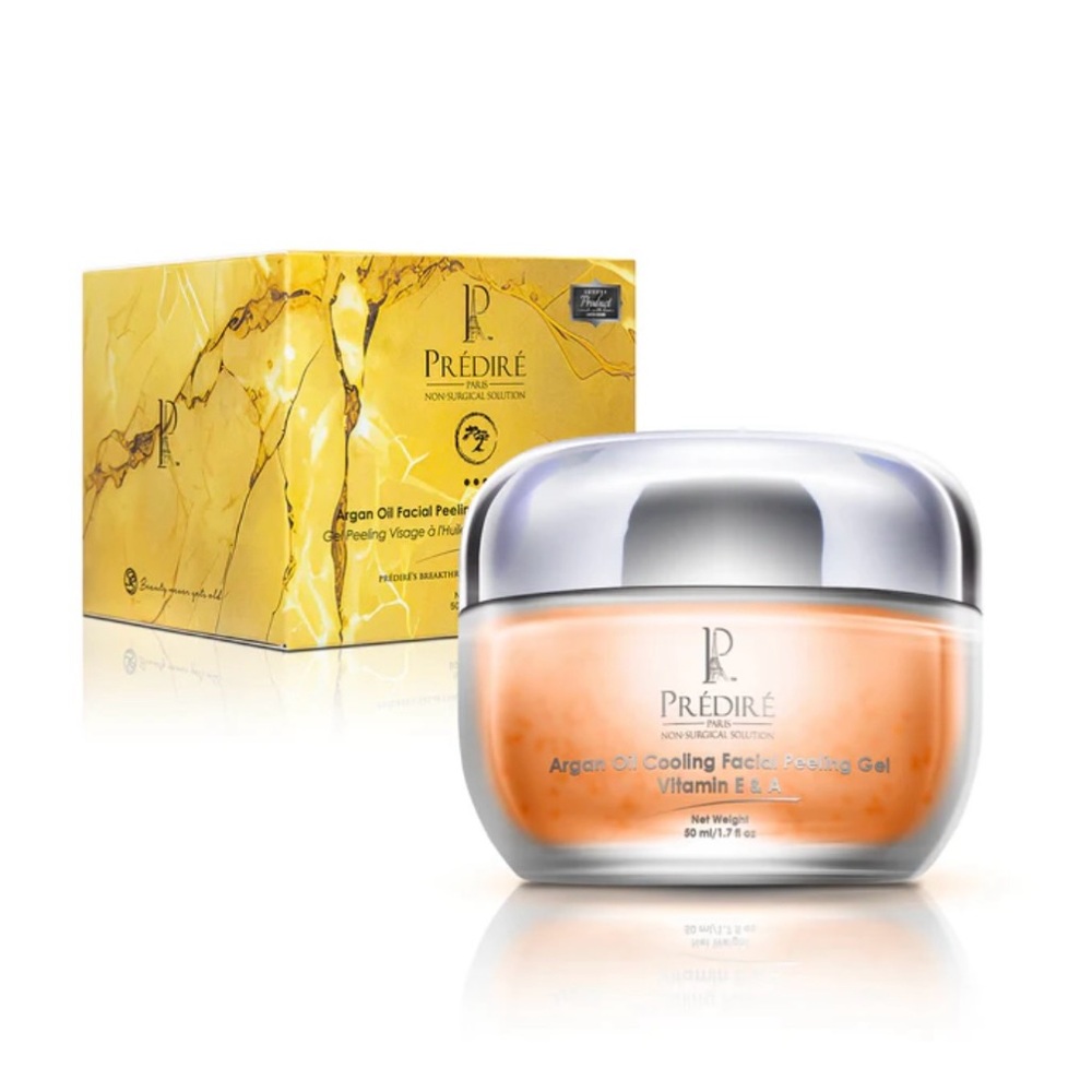 Prédiré Argan Oil Facial Peeling Gel with Vitamin E & A